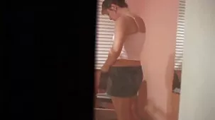 La rubia está loca por una gran polla videos mujeres maduras peludas en el culo.